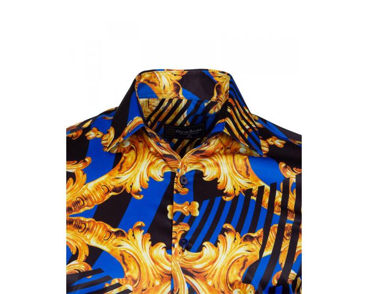 Baroque satīna krekls Vīriešu krekli