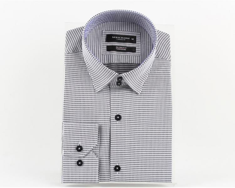 SL 5900 Makrom Krekls ar garām piedurknēm Vīriešu krekli