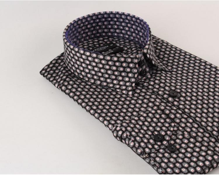 SL 5901 Makrom Krekls ar garām piedurknēm Vīriešu krekli