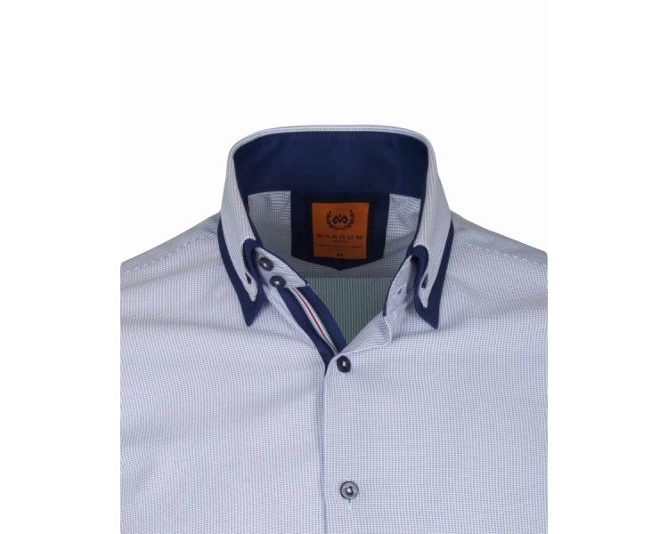 SL 6616 Рубашка с двойным воротником Мужские рубашки