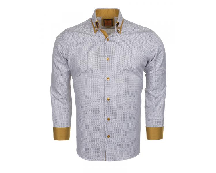 SL 5514 Мужская рубашка с двойным воротником Мужские рубашки